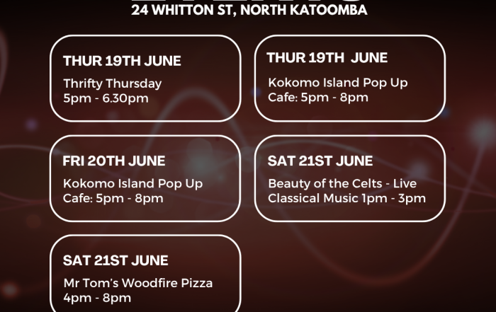 Whats on at The Factory Bar Jun 19-21st