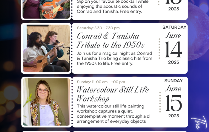 Whats on at The Factory Bar 13-15th June