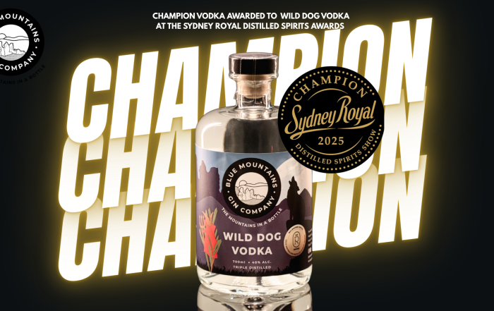 Wild Dog Vodka Crowned Grand Champion at the Sydney Royal Distilled Spirits Awards