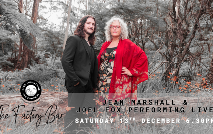 Jean Marshall & Joel Fox perform at The Factory Bar in Katoomba