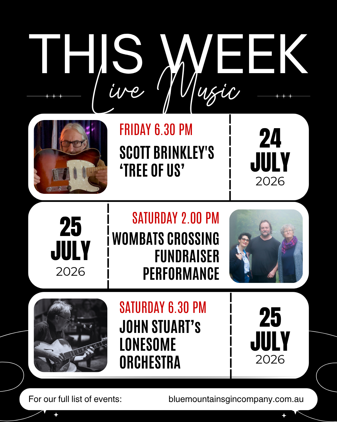 Live music at the factory bar july 2026