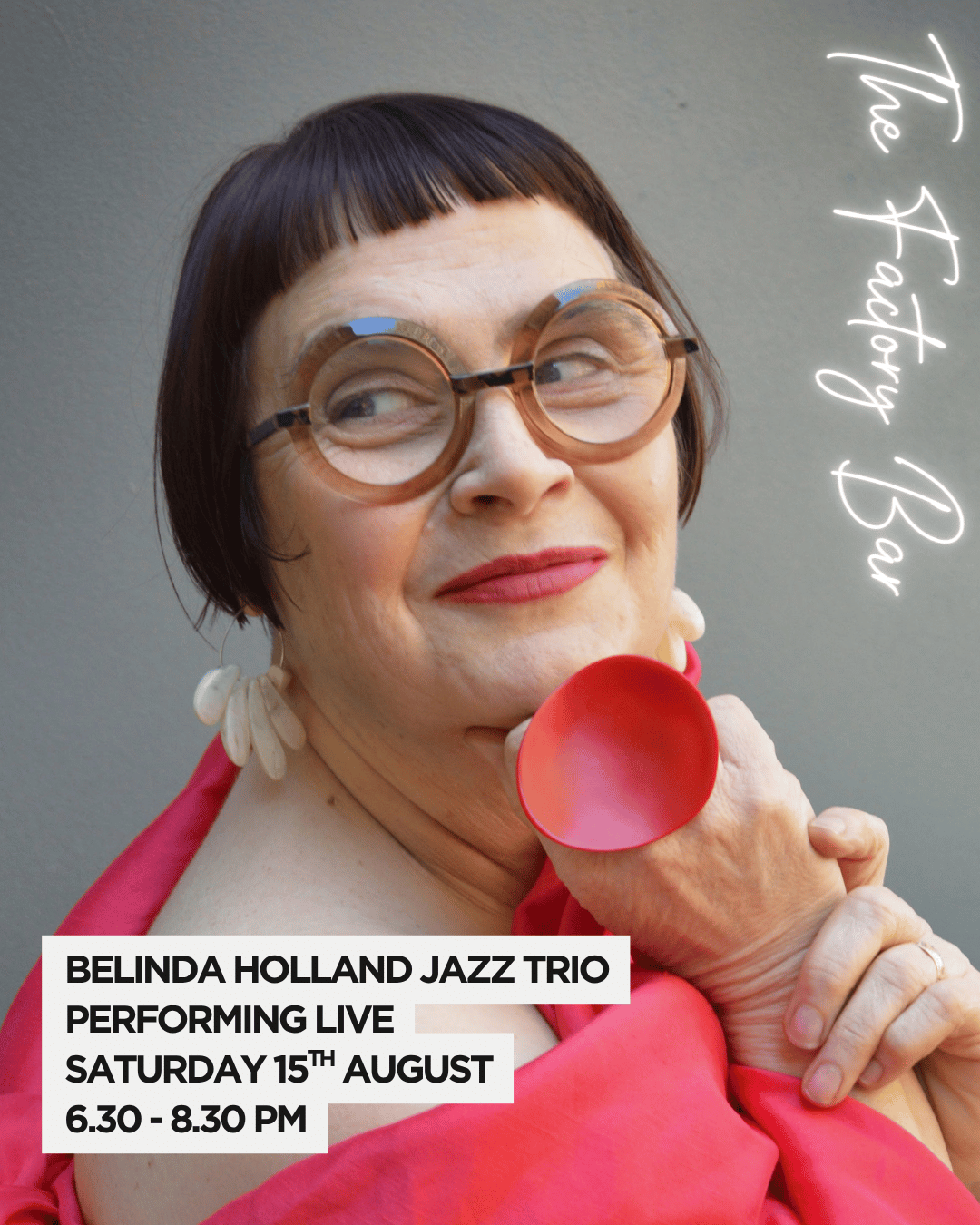 Belinda Holland Jazz Trio live at The Factory Bar