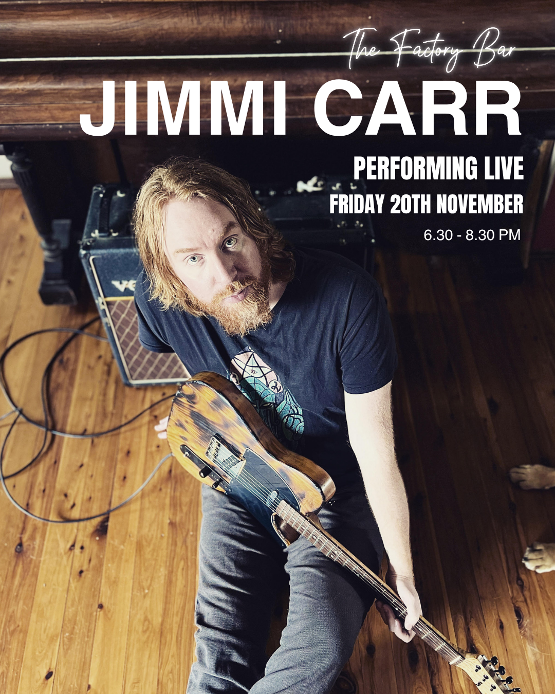 Jimmi Carr at The Factory Bar November 2026